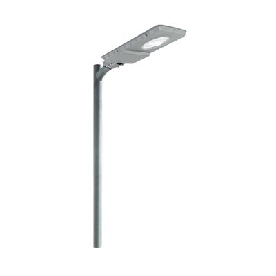 6500K 15AH Solar Powered Street Lamp , 1300lm All In One Led Solar Street Light