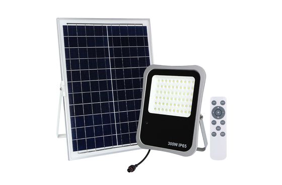 16WH 5000K Solar Panel Flood Lights Brightness High Powered 100W 200W 300W