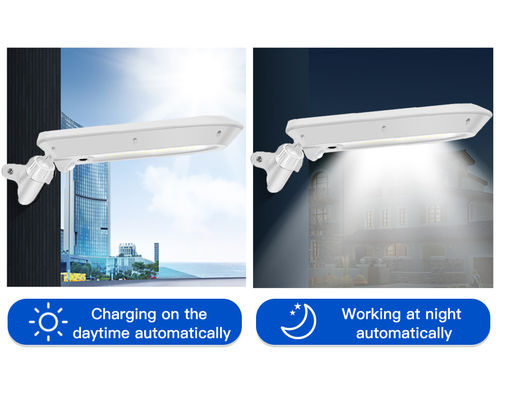 RoHs 6V Integrated Solar Street Lights Wall Mounted 2600mAH Lithium Battery