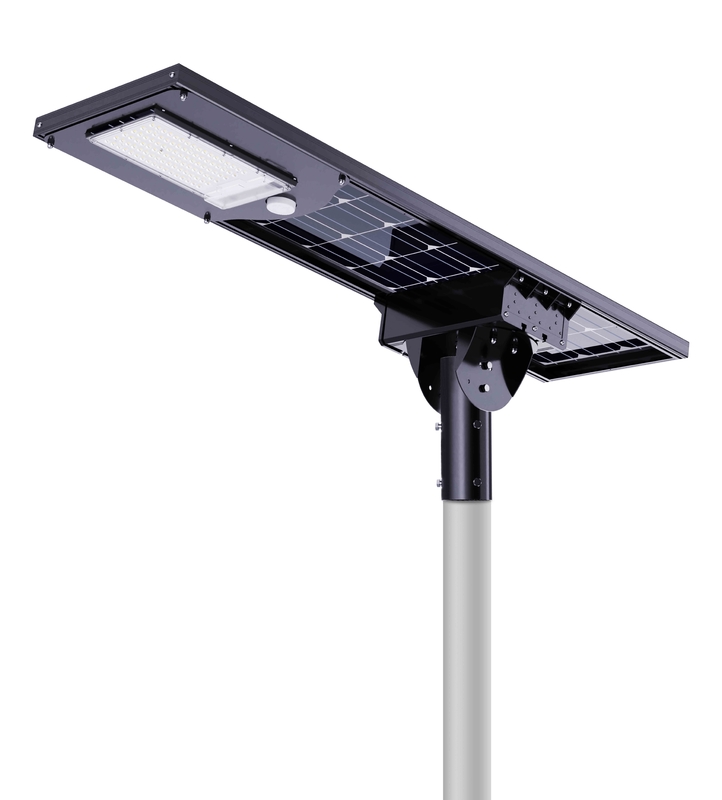 13000lm IP65 Type II All In One Bifacial Solar LED Street Light